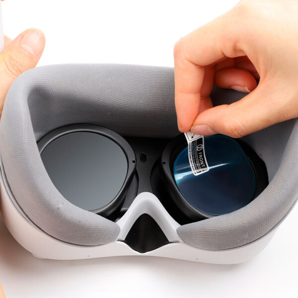 2 Conjuntos Películas Protetoras para PICO 4 VR Óculos Cabeça Filme Headwear Filme HD para PICO 4 Acessórios - Image 4