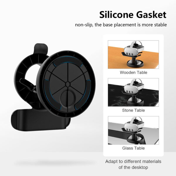 Suporte Universal para VR Headset, Compatível com Meta Quest 3, Quest 2, Pico 4, Vision Pro, PSVR2 - Image 4